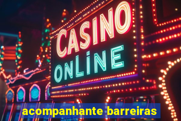 acompanhante barreiras